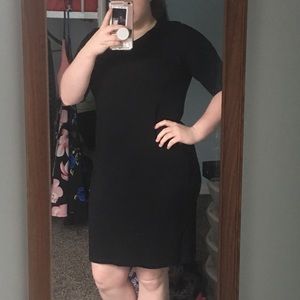 Insanely Soft Black Swing Dress